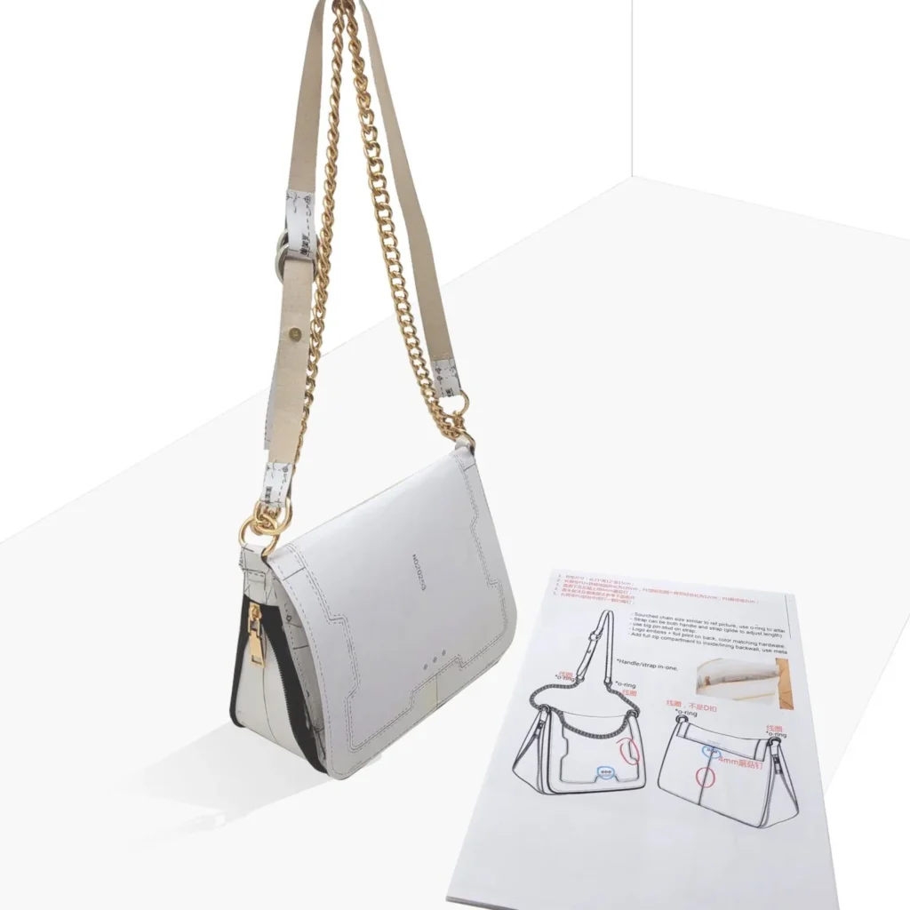 OEM minimalist crossbody bag supplier pattern development