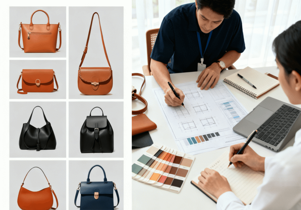 OEM vs ODM for custom bags