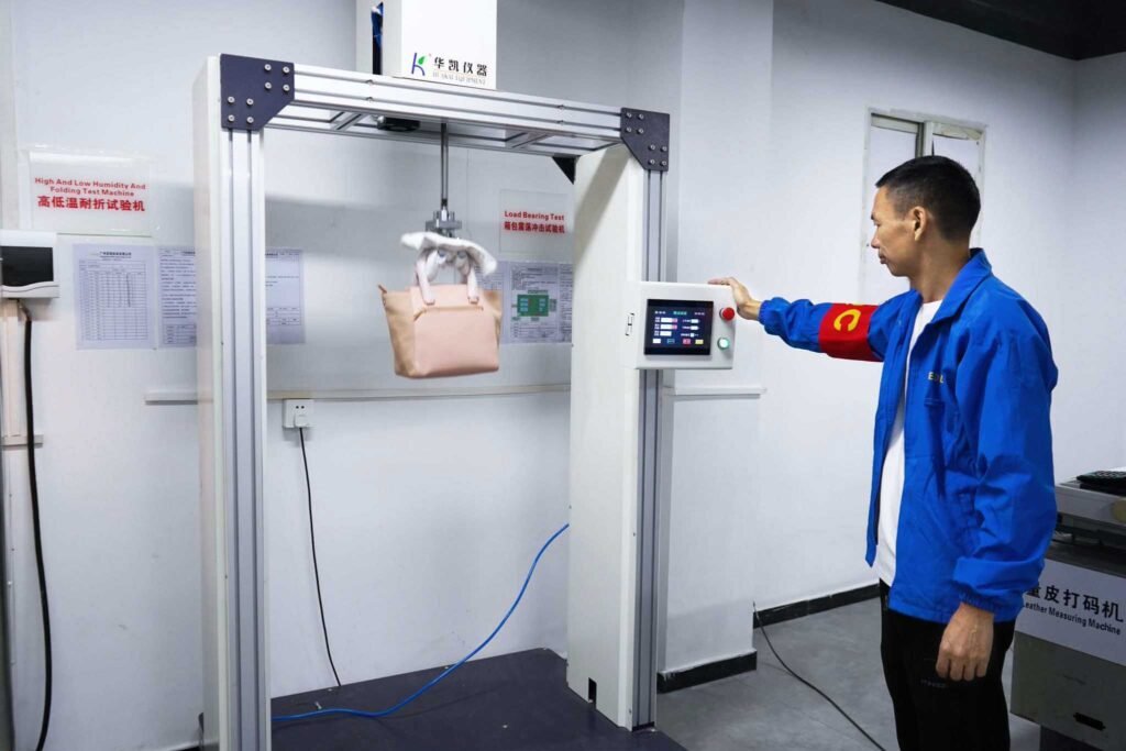 Professional leather bag factory usability testing and prototyping for B2B buyers