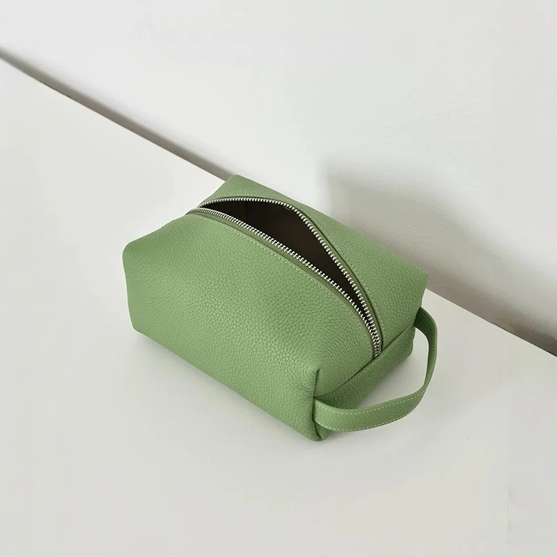 Vegan Leather cosmetic bag