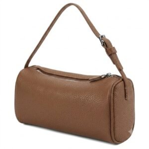 Custom leather Barrel crossbody Bags manufacturer