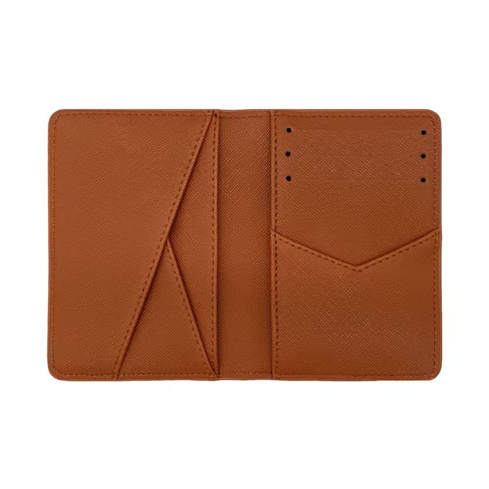 Slim minimalist leather wallet for everyday carry