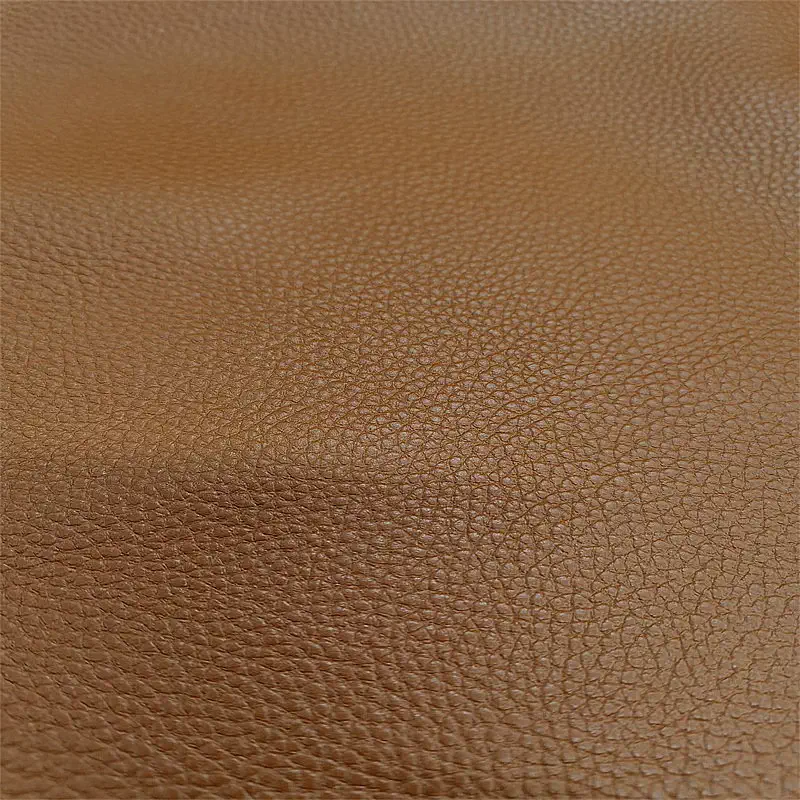 Leather Materials 10 Litchi grain leather texture with embossed pebble pattern for OEM bag manufacturing
