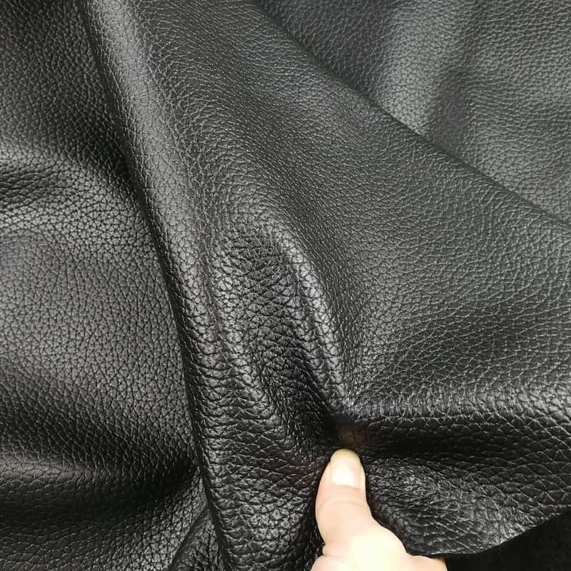 Leather Materials 13 Full grain leather surface — natural grain, pores, subtle markings visible