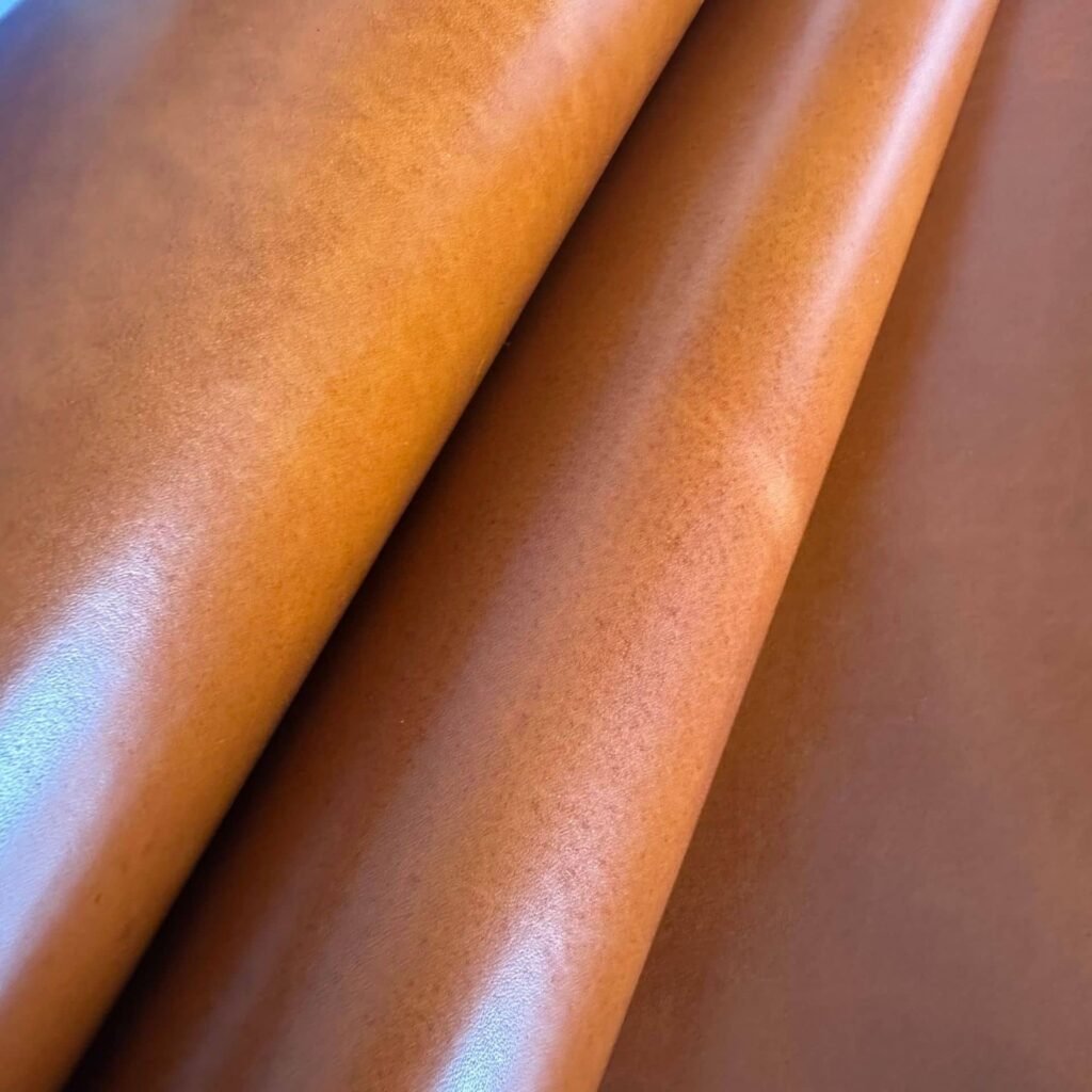 Leather Materials 20 Vegetable tanned leather texture with natural grain and patina appearance