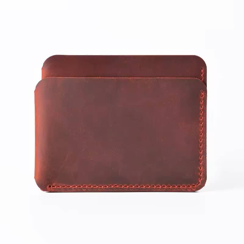 Custom Leather Wallet Manufacturer 3 Custom leather card holder with multiple card slots