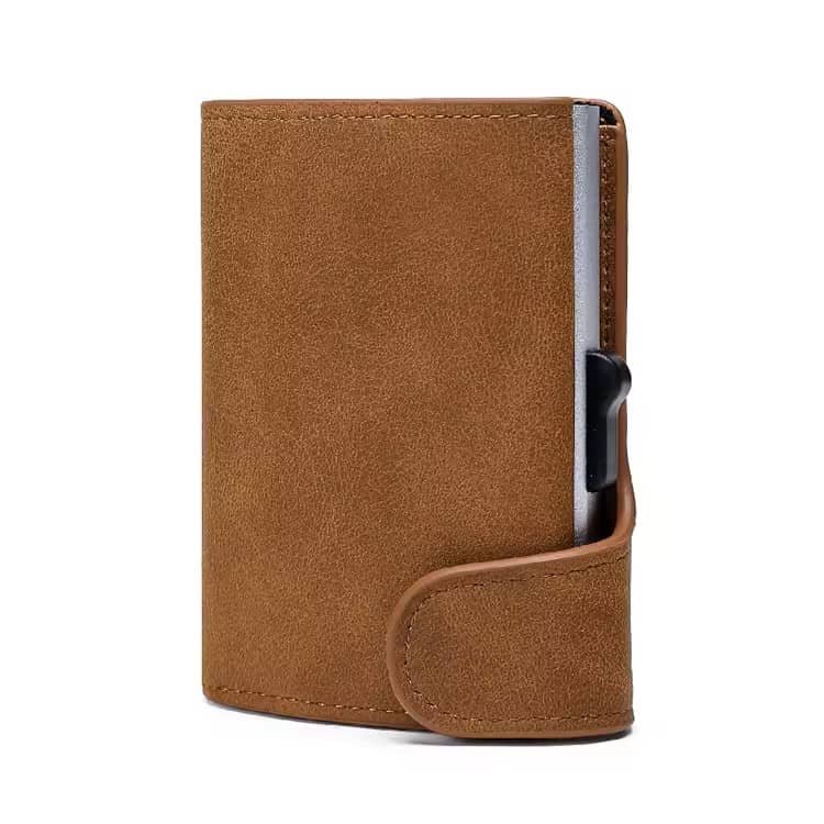 Custom Leather Wallet Manufacturer 5 Custom RFID leather wallet with card compartments